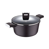 Cratita Aluminiu Bergner Mocha cu capac. Capacitate 6,2L