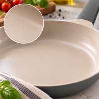 Set de 4 tigai BergHoff Balance antiaderente cu maner Moonmist